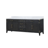 Laurel Bath Vanity and Carrara Marble Top