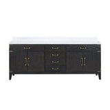 Laurel Bath Vanity and Carrara Marble Top