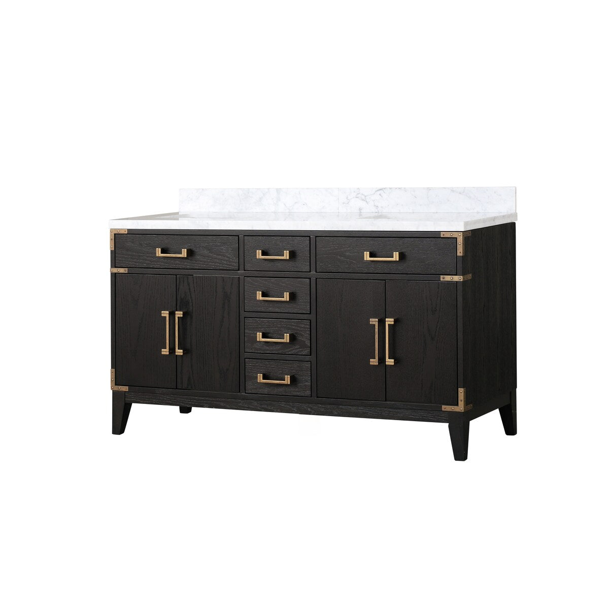 Laurel Bath Vanity and Carrara Marble Top
