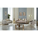 Lauren 4-Pieces One Sofa One Loveseat Two Chair Living Room Set, Metal Leg