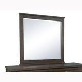 Lauren Distressed Brown Modern Industrial Rustic Mirror