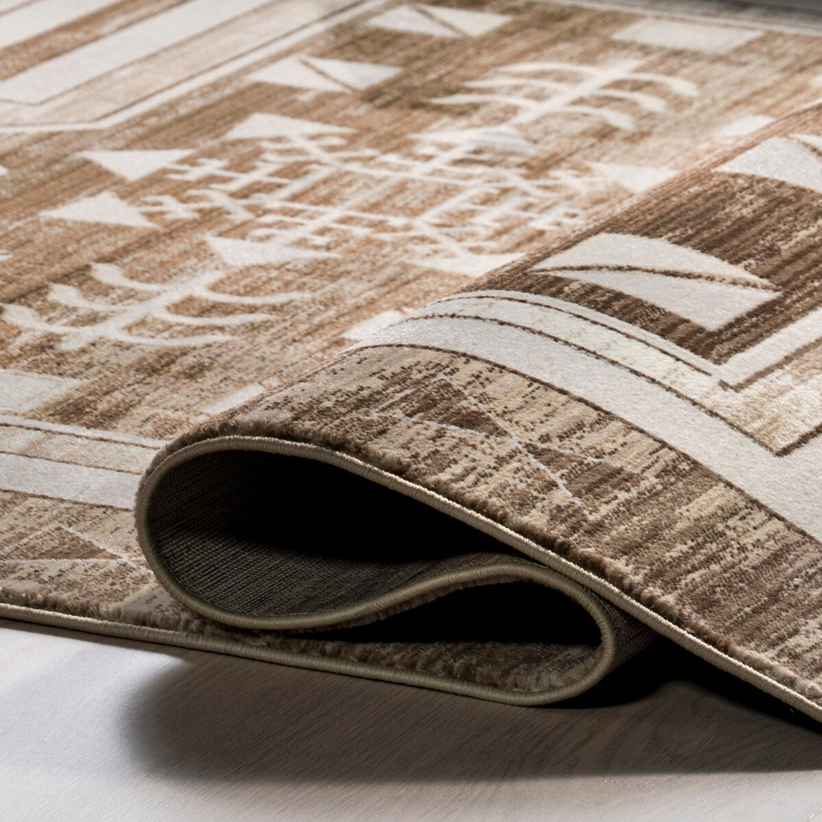 Lauren Liess x Rugs USA Agave Geometric Fringed Area Rug