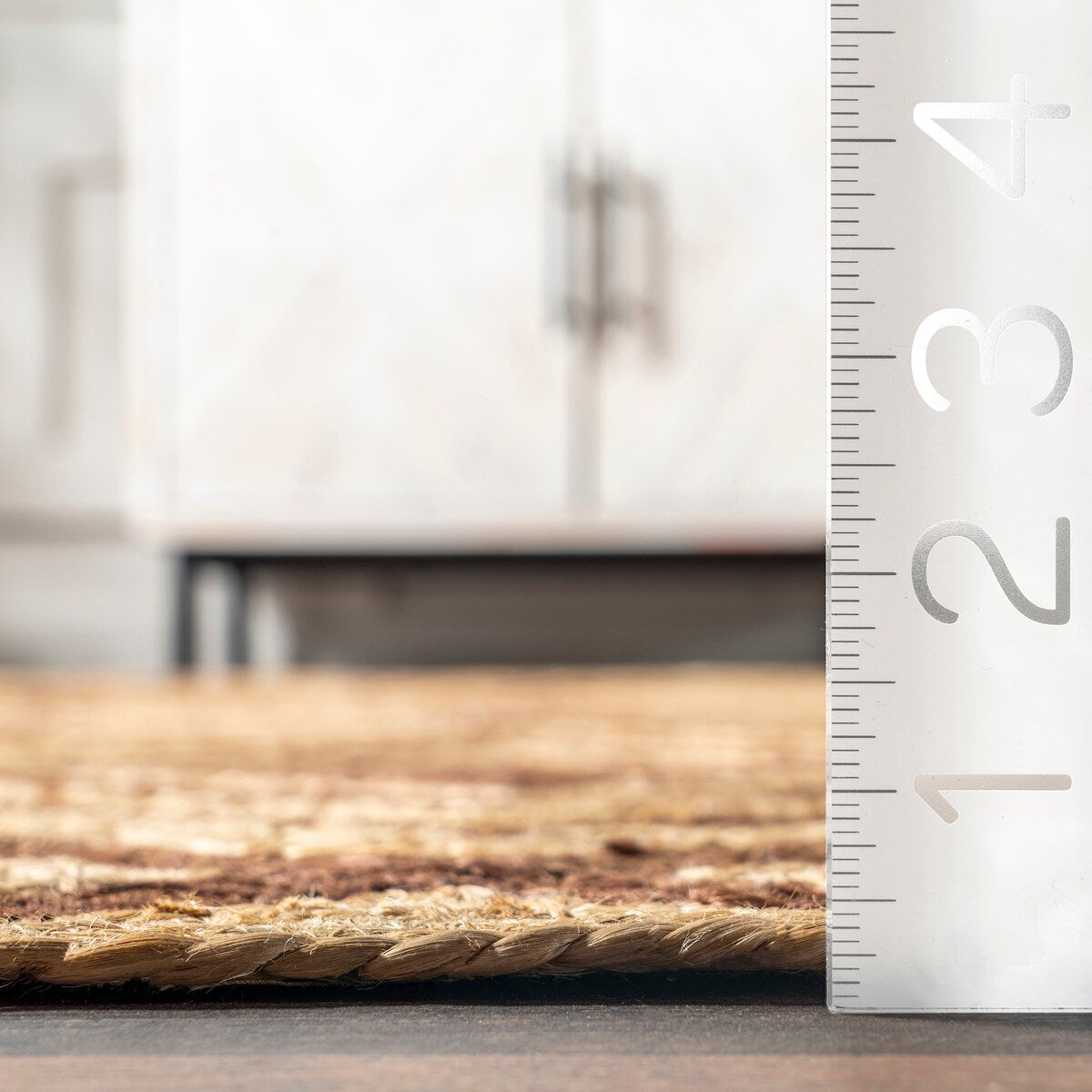 Lauren Liess x Rugs USA Dogwood Tiled Jute Area Rug