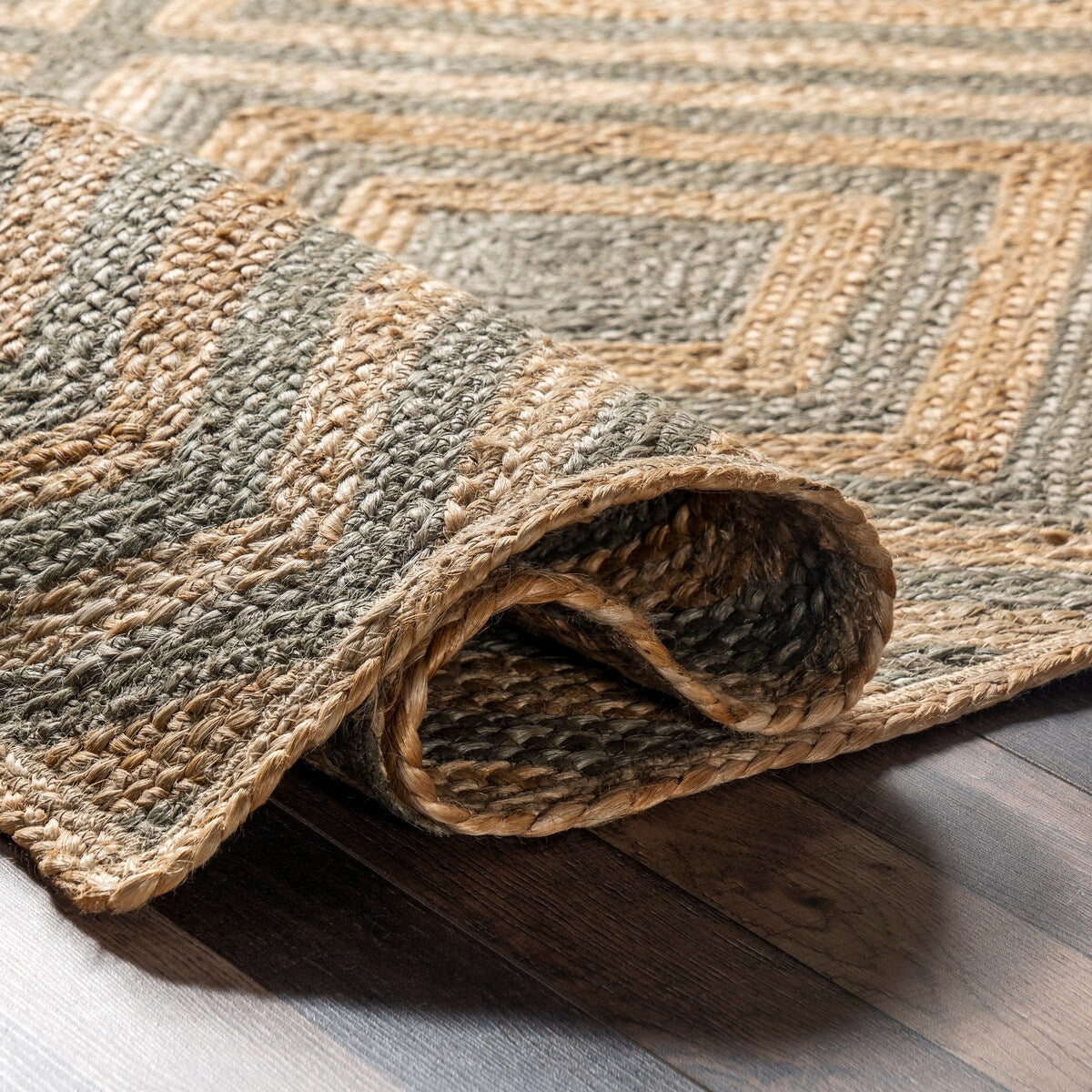 Lauren Liess x Rugs USA Dogwood Tiled Jute Area Rug