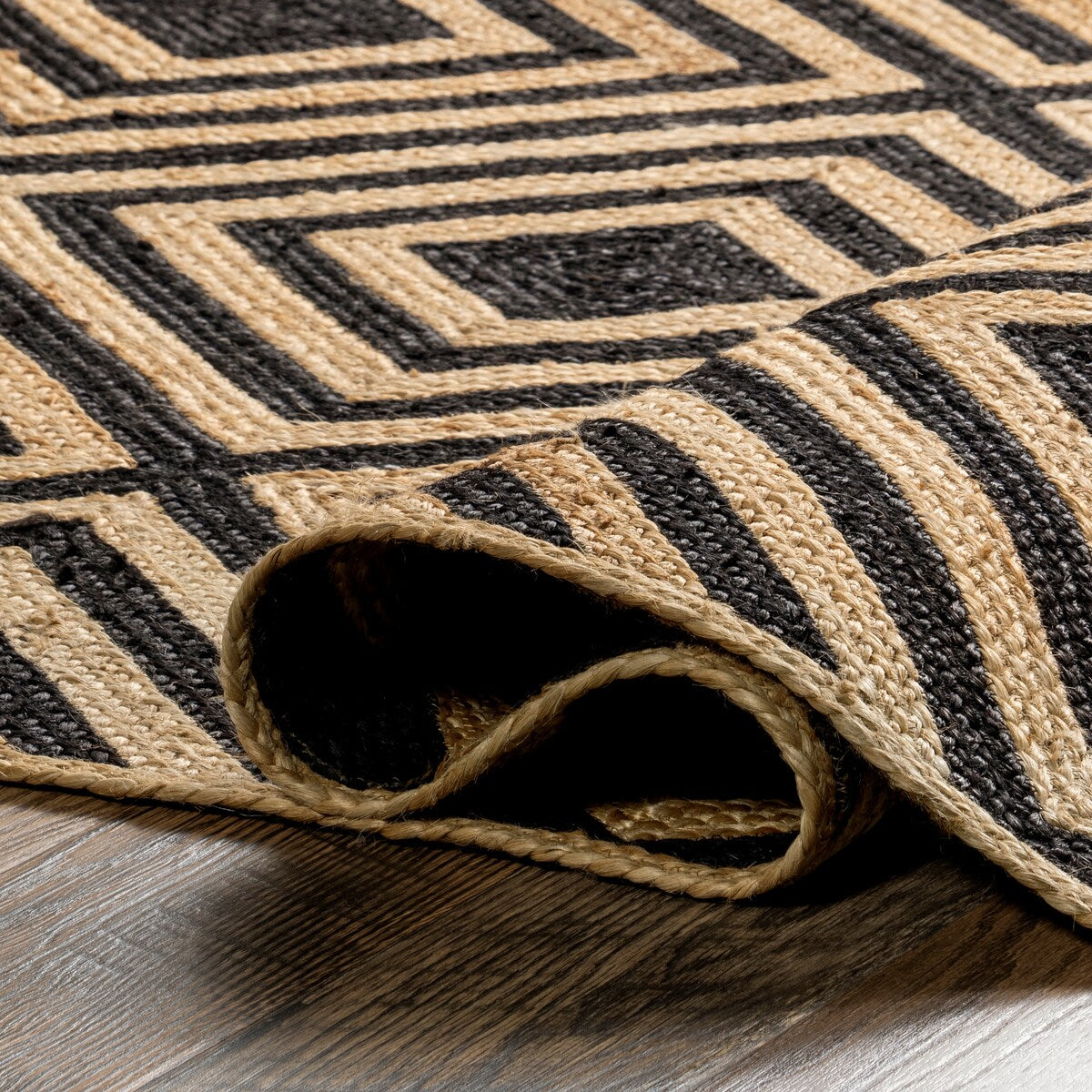 Lauren Liess x Rugs USA Dogwood Tiled Jute Area Rug