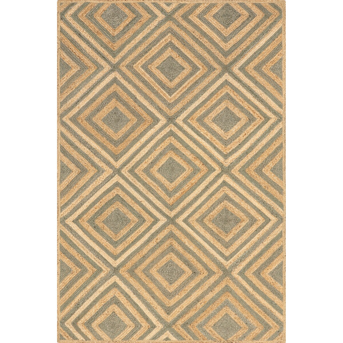 Lauren Liess x Rugs USA Dogwood Tiled Jute Area Rug