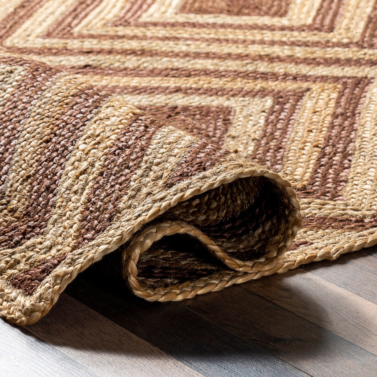 Lauren Liess x Rugs USA Dogwood Tiled Jute Area Rug