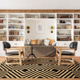 Lauren Liess x Rugs USA Dogwood Tiled Jute Area Rug