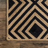Lauren Liess x Rugs USA Dogwood Tiled Jute Area Rug