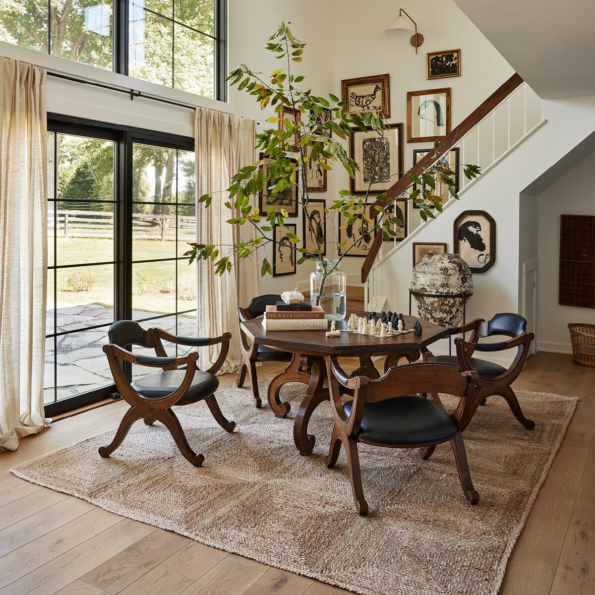 Juniper Tiled Jute Area Rug
