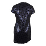 Lauren Ralph Lauren Women's Polka Dot Sequined Dress (0, Navy/Black)