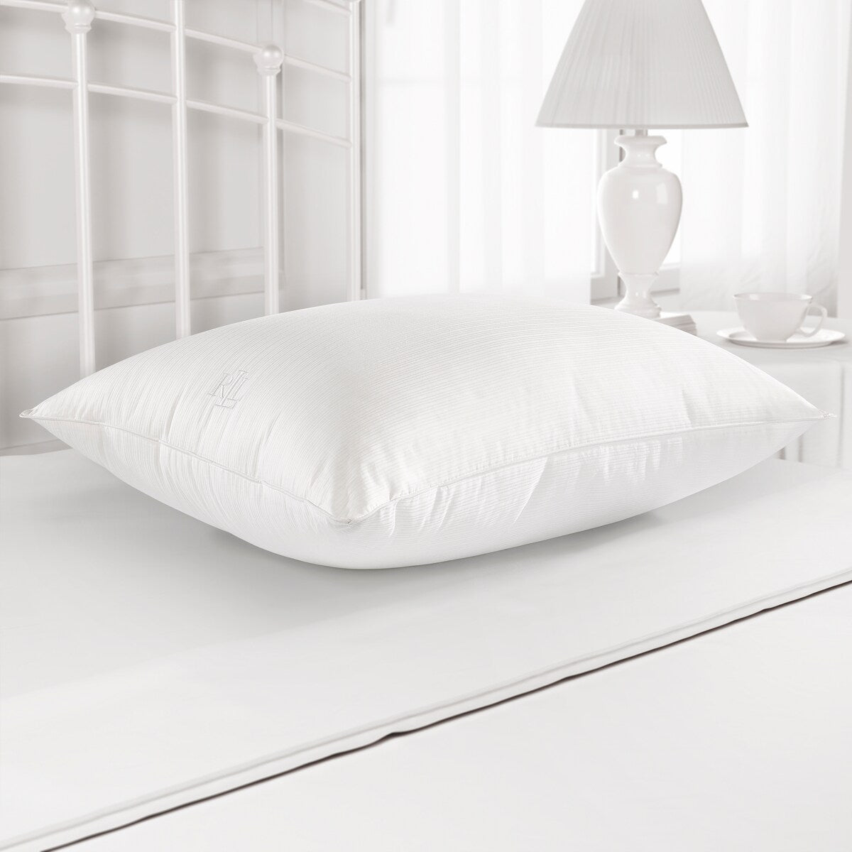 Lauren Ralph Lauren Won't Go Flat Bed Pillows 2 Pack - White