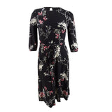 Lauren by Ralph Lauren Women's Floral Jersey Dress