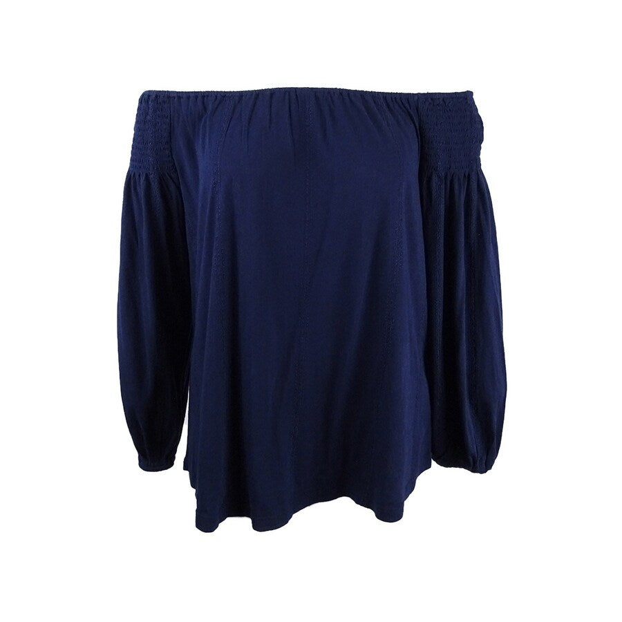 Lauren by Ralph Lauren Women's Zainab Peasant Embroidered Blouse