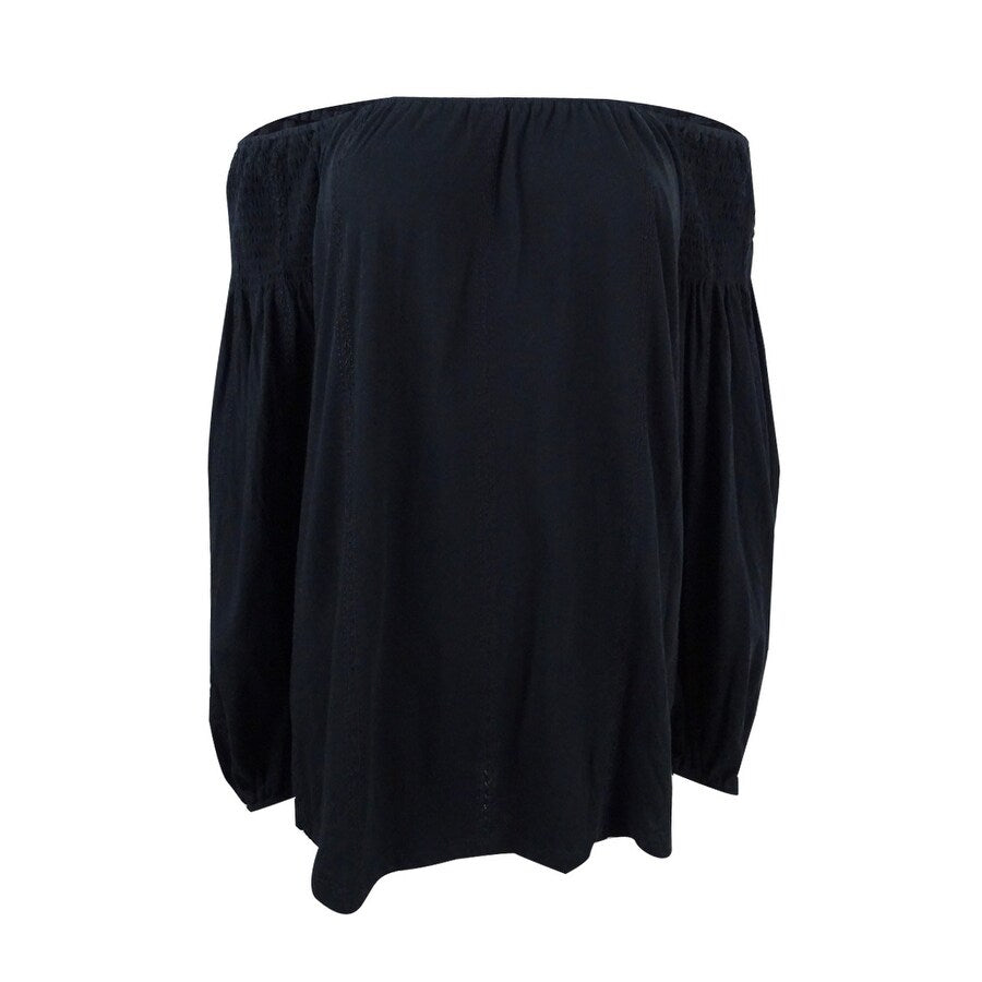 Lauren by Ralph Lauren Women's Zainab Peasant Embroidered Blouse