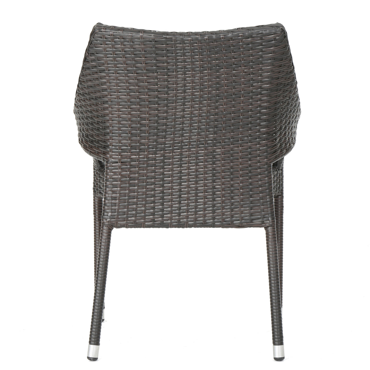 Laurent Outdoor 5 Piece Acacia Wood and Wicker Dining Set by Christopher Knight Home