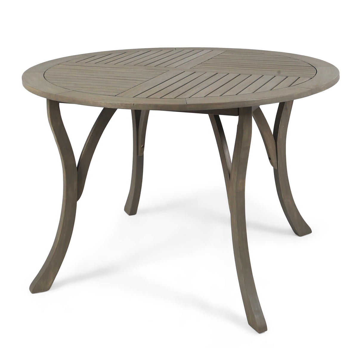 Laurent Outdoor 5 Piece Acacia Wood and Wicker Dining Set by Christopher Knight Home