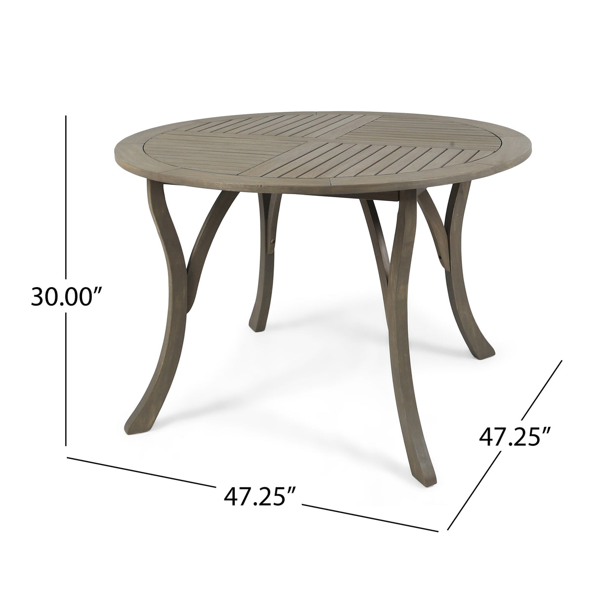 Laurent Outdoor 5 Piece Acacia Wood and Wicker Dining Set by Christopher Knight Home
