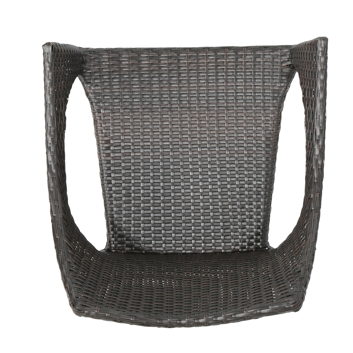 Laurent Outdoor 5 Piece Acacia Wood and Wicker Dining Set by Christopher Knight Home
