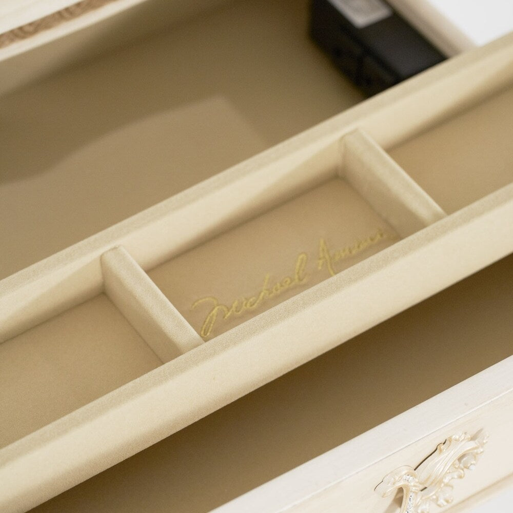 Lavelle Blanc 3-drawers Nightstand