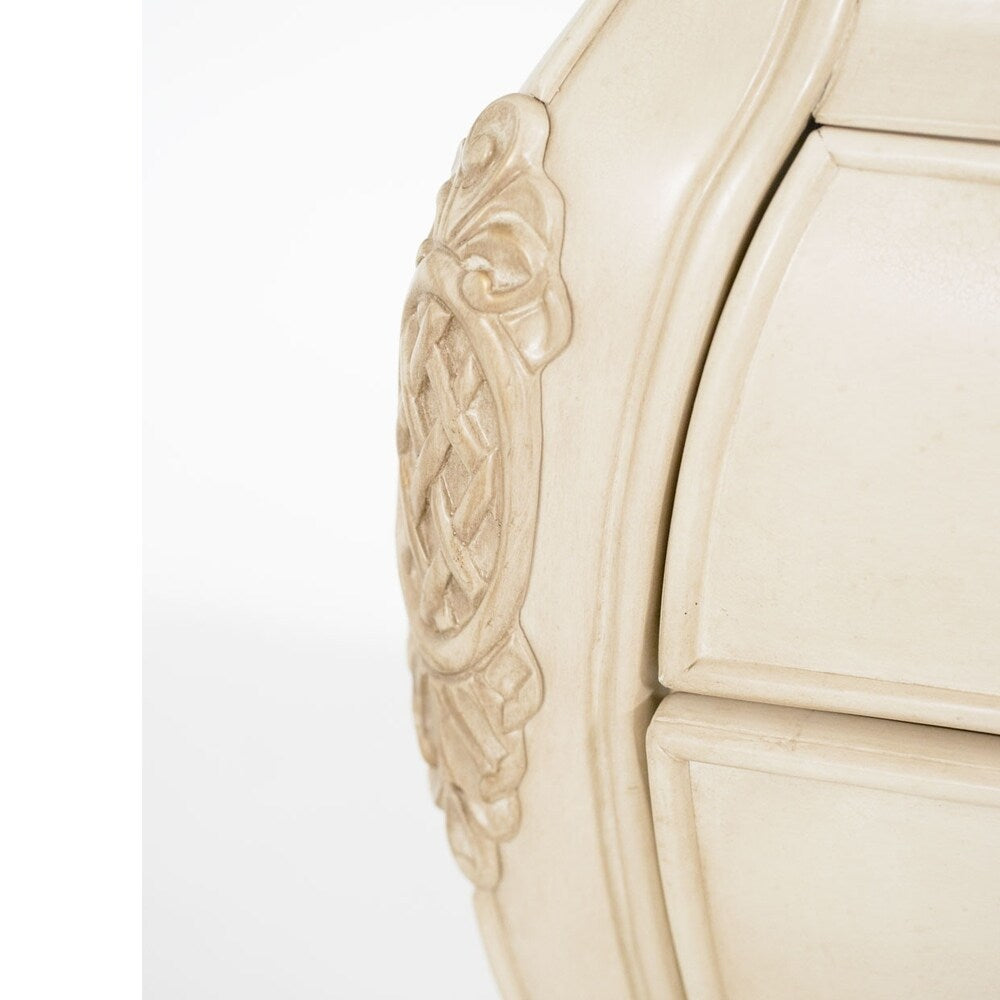 Lavelle Blanc 3-drawers Nightstand