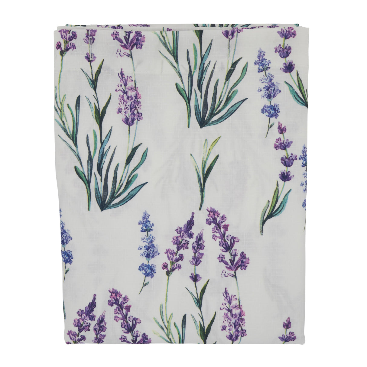Lavender Design Shower Curtain