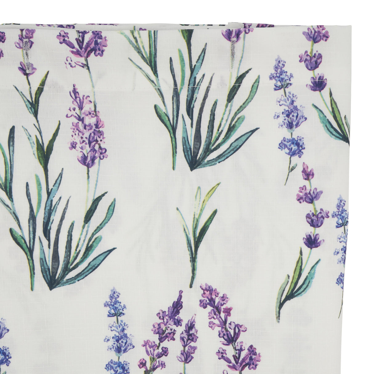 Lavender Design Shower Curtain