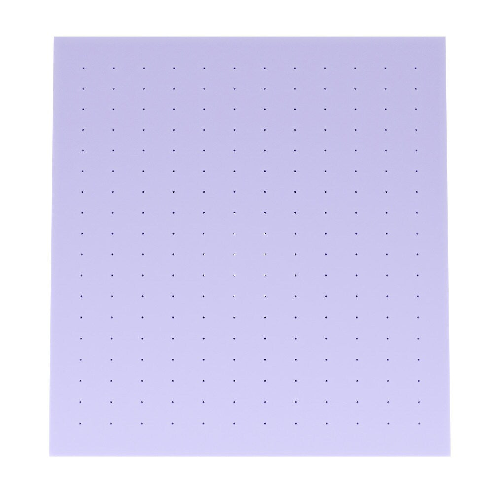 Lavender Infused Memory Foam Mattress Topper with Ventilated Design - Purple