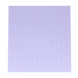Lavender Infused Memory Foam Mattress Topper with Ventilated Design - Purple