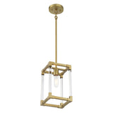 Lavery Oro District Soft Brass With Acrylic 1 Light Pendant