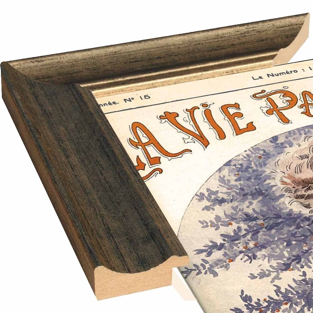 Lavie Parisenne Cherry Picking-VINAPP116914 Print 17"x12.25" by Vintage Apple Collection