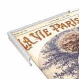 Lavie Parisenne Cherry Picking-VINAPP116914 Print 17"x12.25" by Vintage Apple Collection