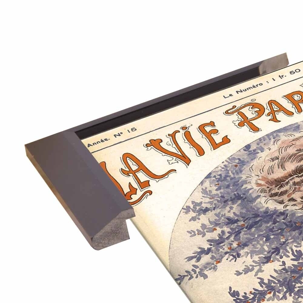 Lavie Parisenne Cherry Picking-VINAPP116914 Print 17"x12.25" by Vintage Apple Collection