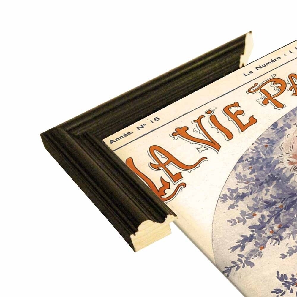 Lavie Parisenne Cherry Picking-VINAPP116914 Print 17"x12.25" by Vintage Apple Collection