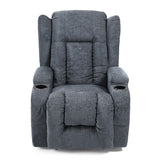 Lavonia Indoor Pillow Tufted Massage Recliner by Christopher Knight Home