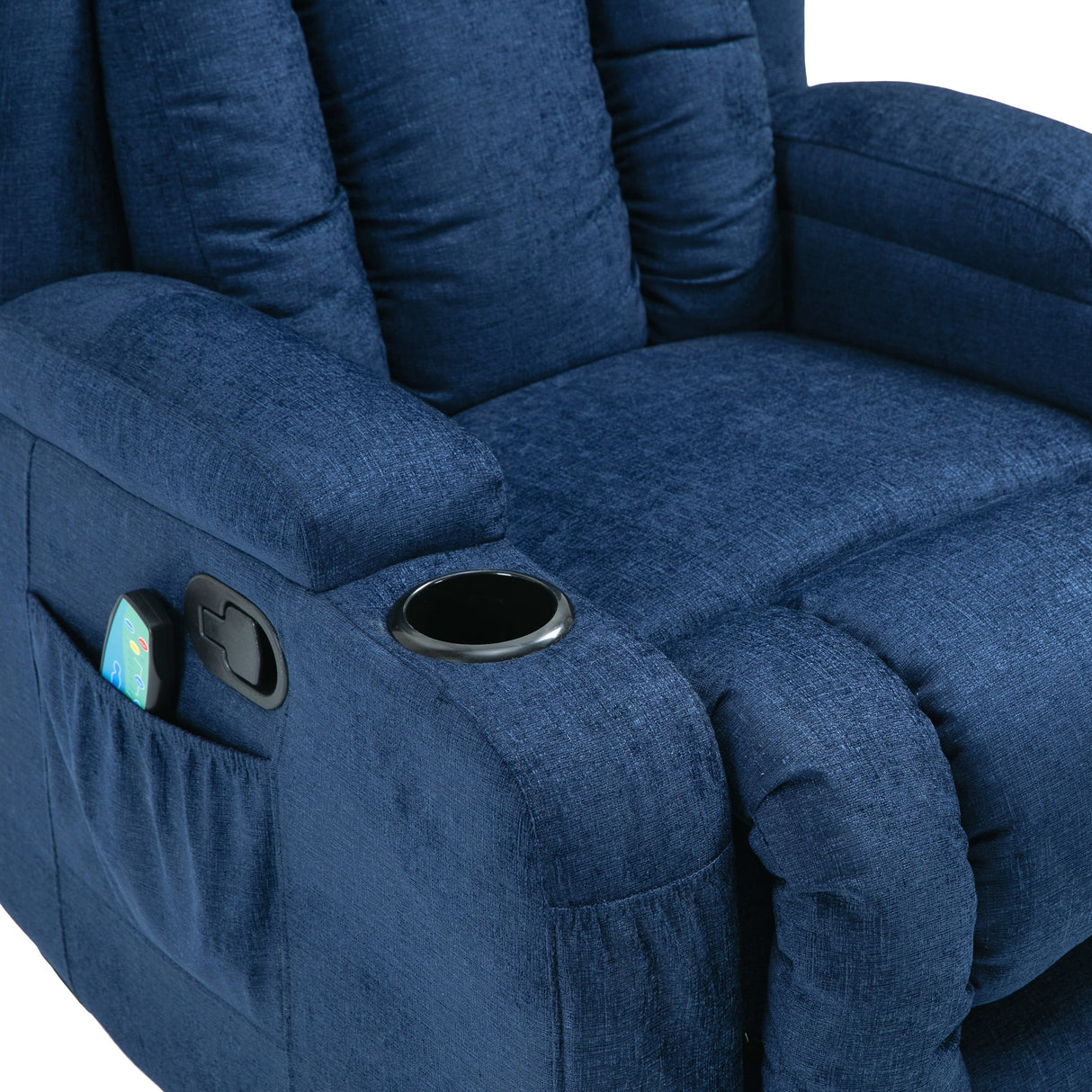 Lavonia Indoor Pillow Tufted Massage Recliner by Christopher Knight Home