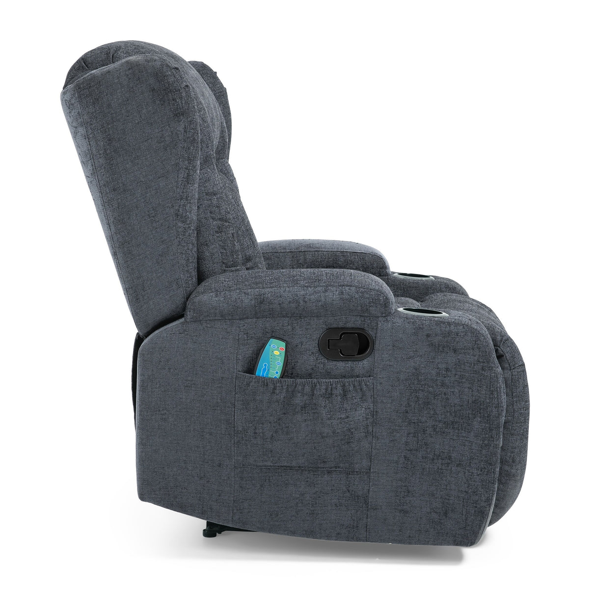 Lavonia Indoor Pillow Tufted Massage Recliner by Christopher Knight Home