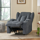 Lavonia Indoor Pillow Tufted Massage Recliner by Christopher Knight Home