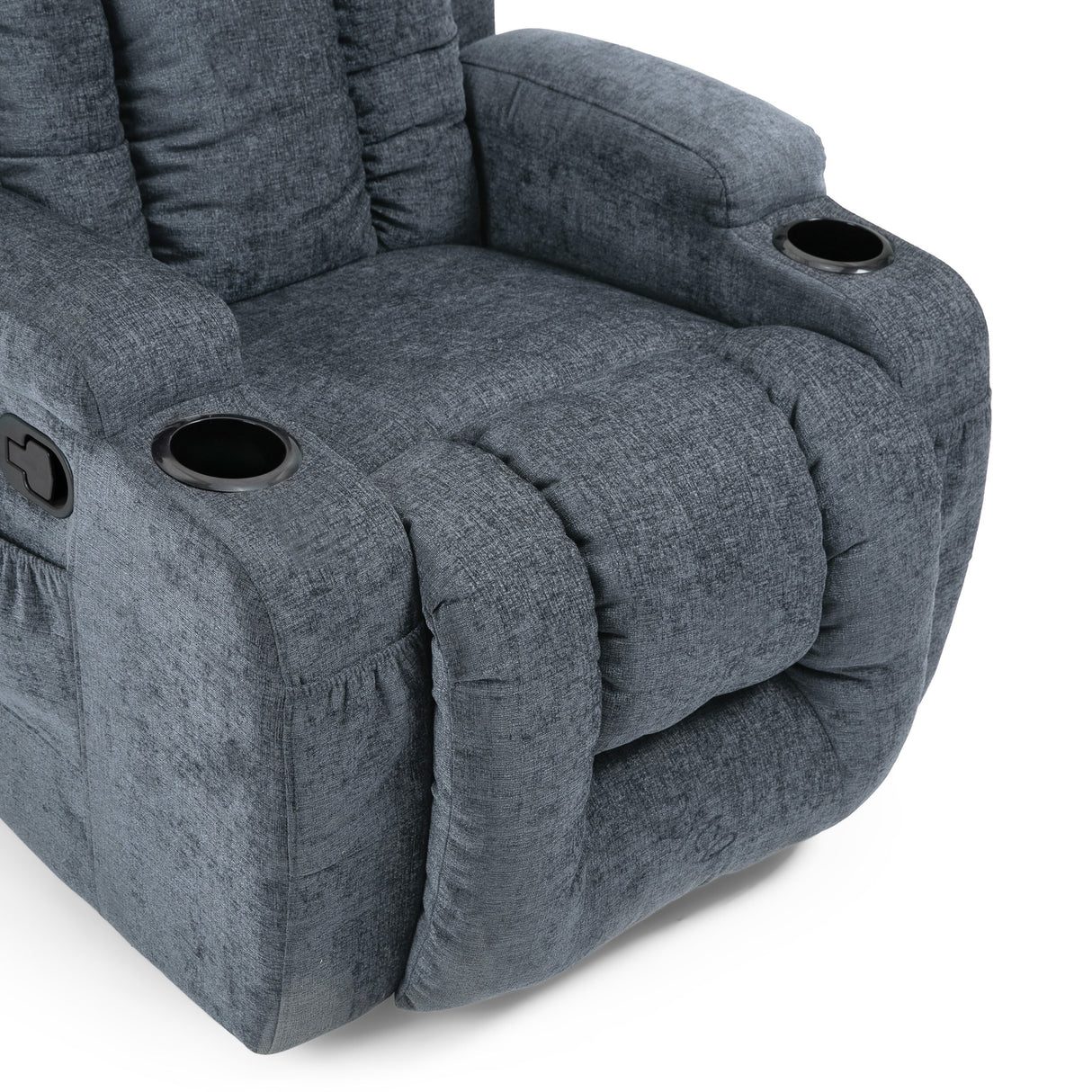 Lavonia Indoor Pillow Tufted Massage Recliner by Christopher Knight Home