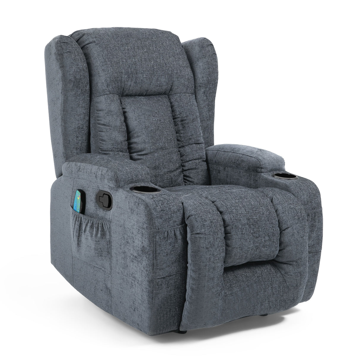 Lavonia Indoor Pillow Tufted Massage Recliner by Christopher Knight Home
