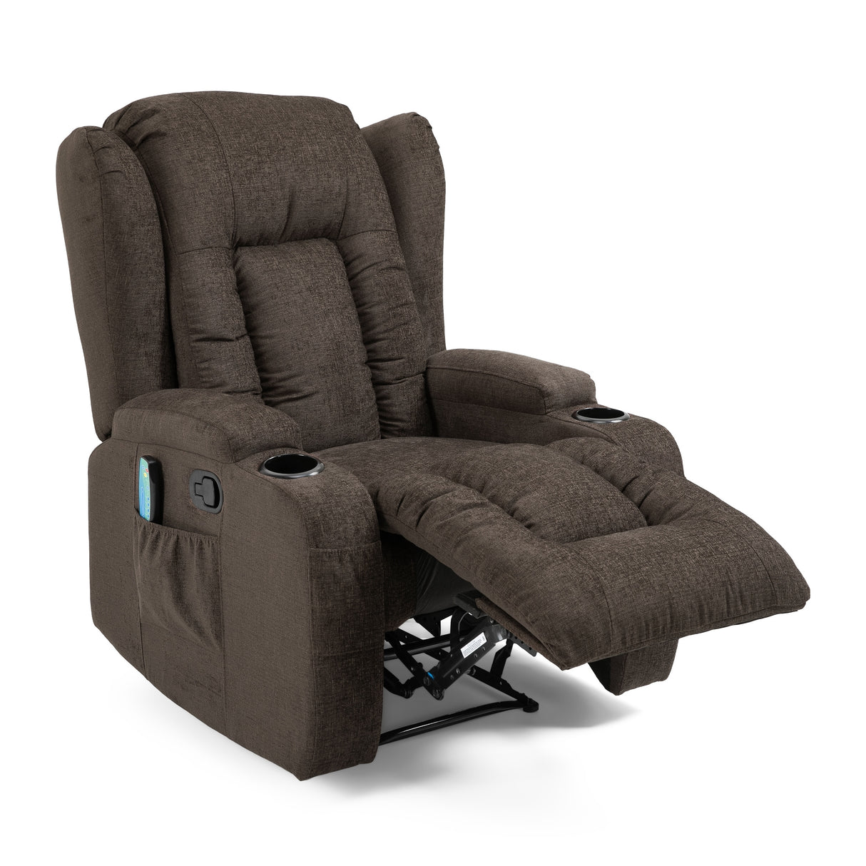 Lavonia Indoor Pillow Tufted Massage Recliner by Christopher Knight Home