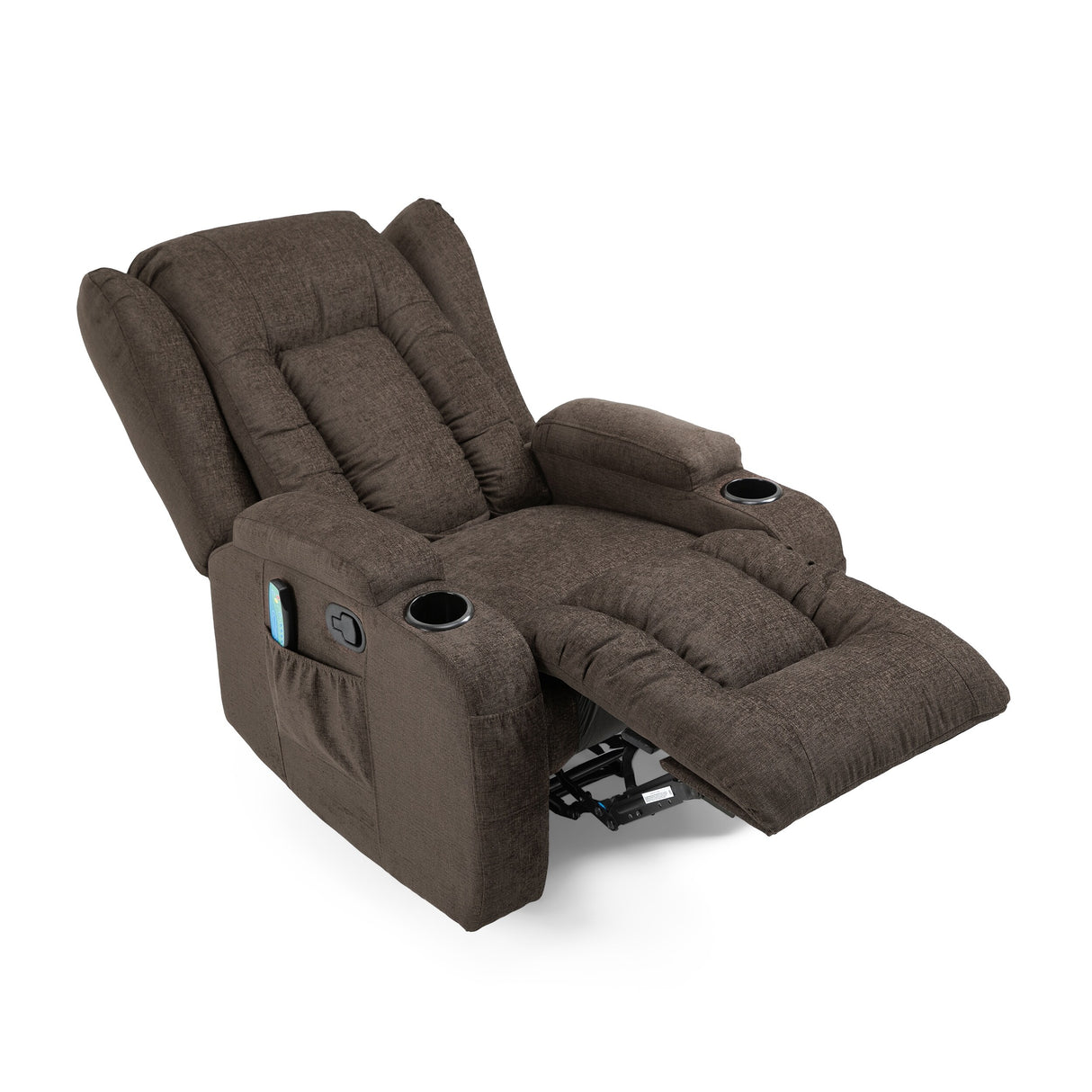 Lavonia Indoor Pillow Tufted Massage Recliner by Christopher Knight Home