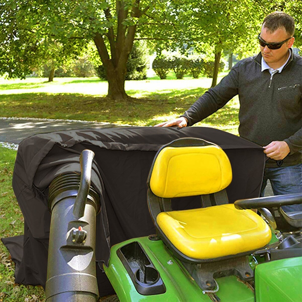 Lawn Tractor Leaf Bag 54 Cubic Feet Garden Waste Collection Bag