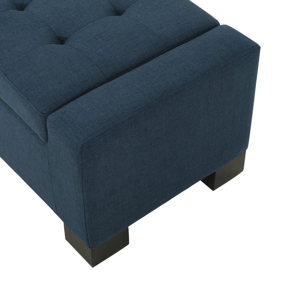 Christopher Knight Home Lawton Fabric Storage Ottoman Bench