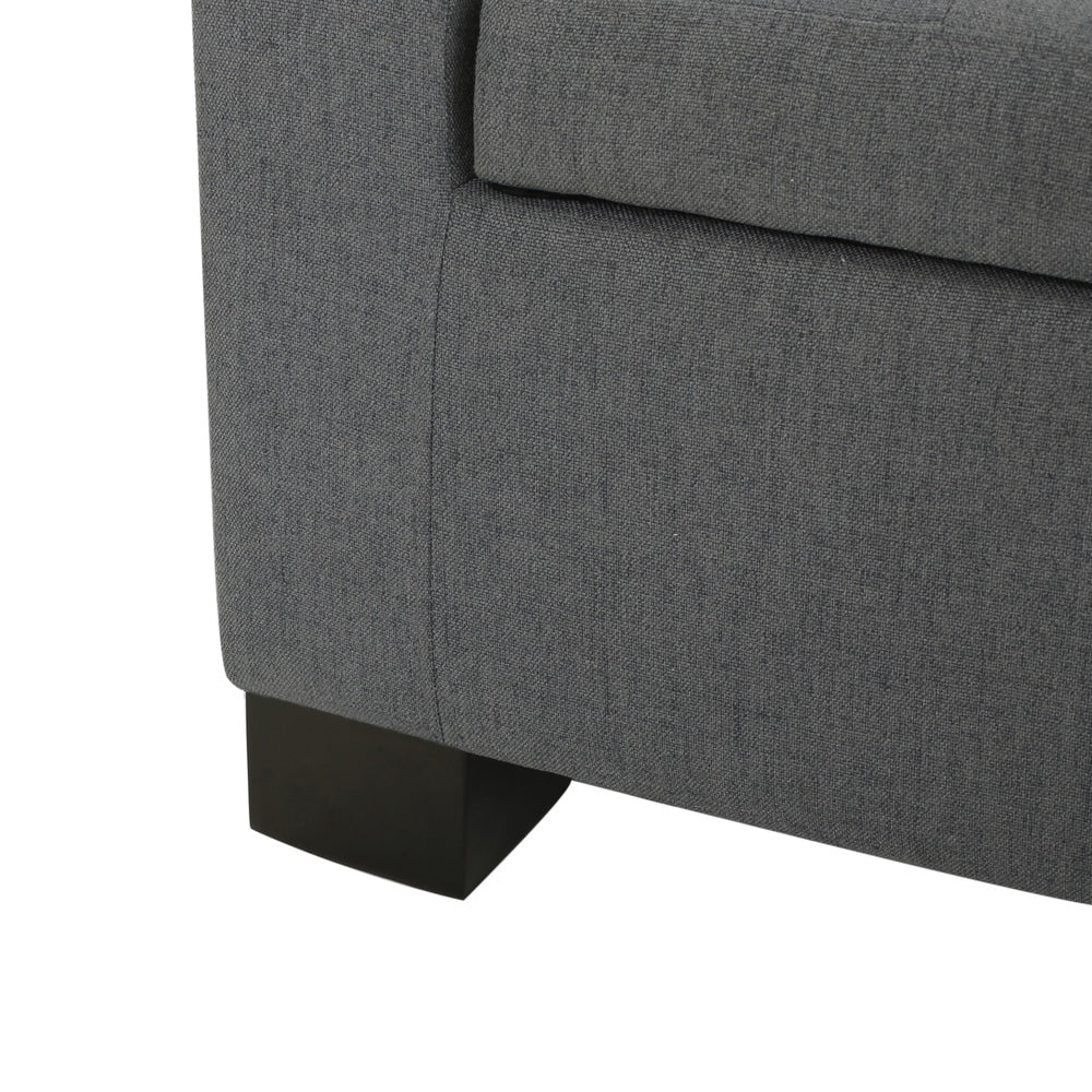 Christopher Knight Home Lawton Fabric Storage Ottoman Bench