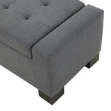Christopher Knight Home Lawton Fabric Storage Ottoman Bench