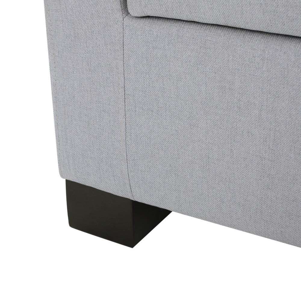 Christopher Knight Home Lawton Fabric Storage Ottoman Bench