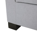 Christopher Knight Home Lawton Fabric Storage Ottoman Bench