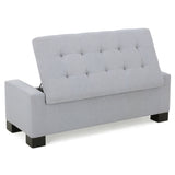 Christopher Knight Home Lawton Fabric Storage Ottoman Bench