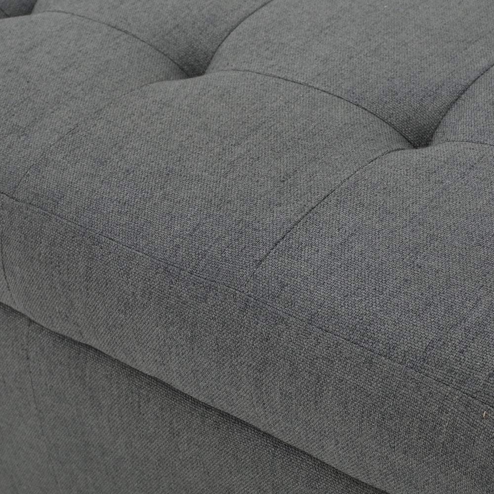 Christopher Knight Home Lawton Fabric Storage Ottoman Bench
